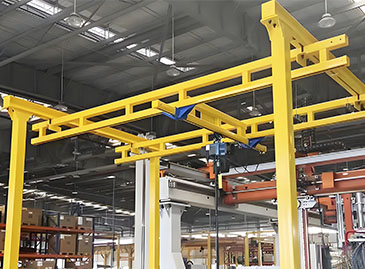 KBK Flexible Light Rail Crane System