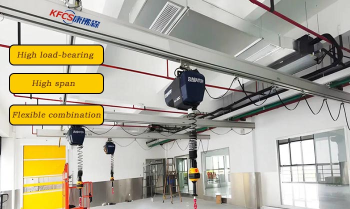 KBK flexible double beam crane