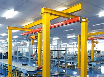 Electric KBK Light Workstation Crane