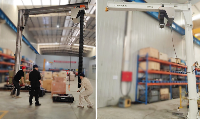 Compact jib crane