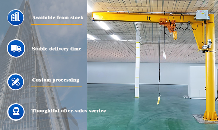 Warehouse cantilever crane