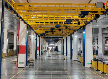 KBK Rigid Beam Design Crane for Automobile Assembly Line