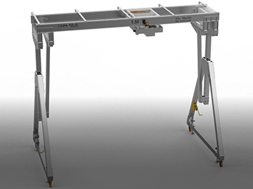 Foldable Aluminum Rail Crane