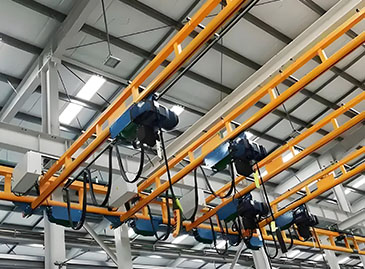 Lightweight Flexible Crane for Workshop Warehouse