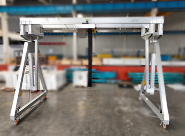 Double-beam Liftable Mobile Gantry