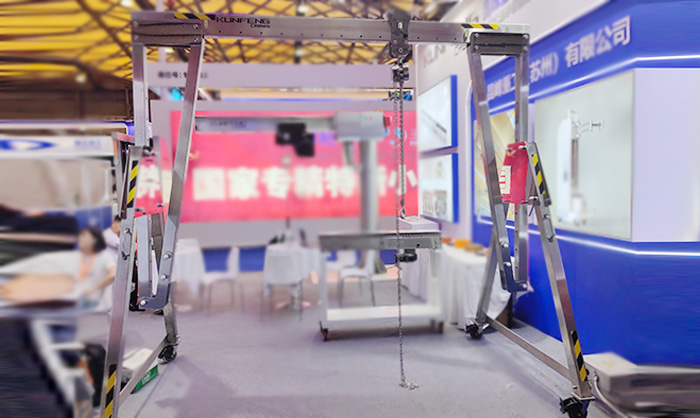 Stainless steel mobile gantry crane