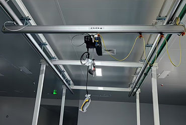 KBK Aluminum Rail Crane