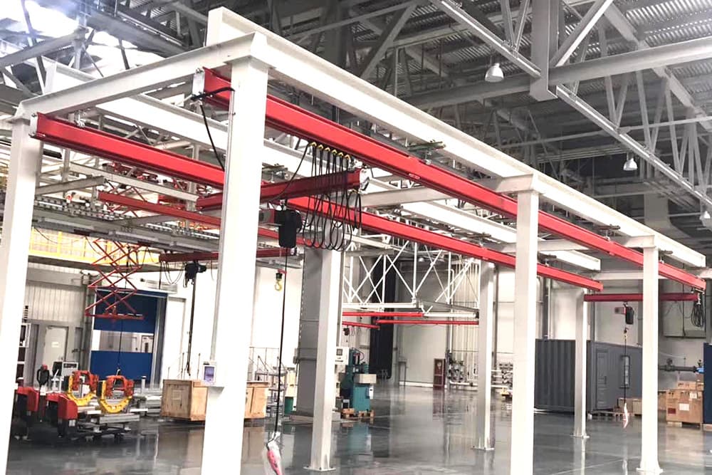Workshop KBK Aluminum Alloy Workstation Crane
