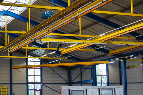 Demag kbk workstation crane system