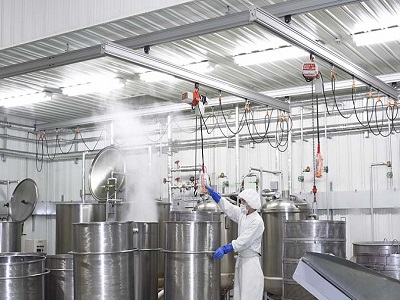 Application of KBK Aluminum Light Crane System in Clean Room