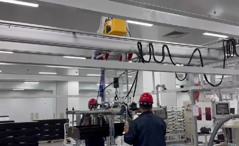 KBK aluminum workstation bridge crane