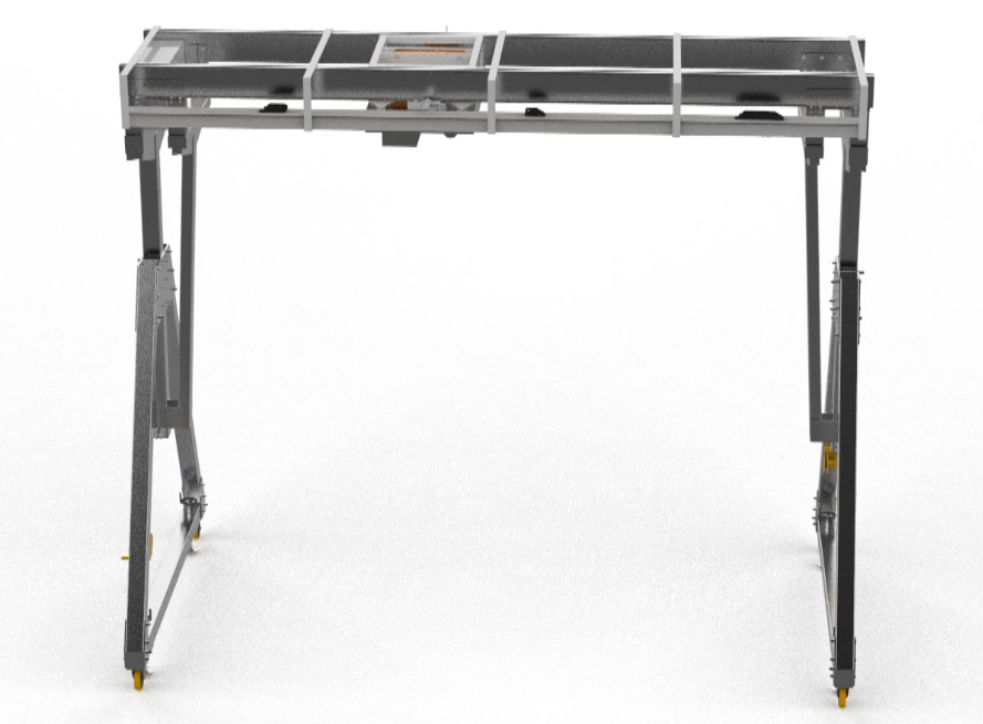 2 Ton Aluminum Adjustable Gantry Crane